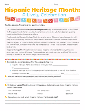 Hispanic Heritage Month: A Lively Celebration