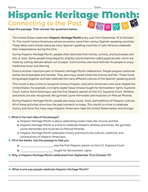 Hispanic Heritage Month: Connecting to the Past