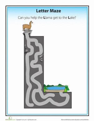 L Maze