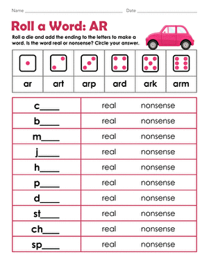 Roll a Word: AR