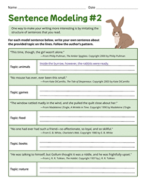 Sentence Modeling #2