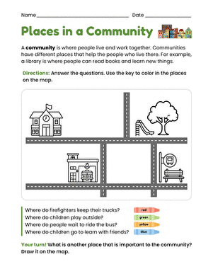 Places in a Community