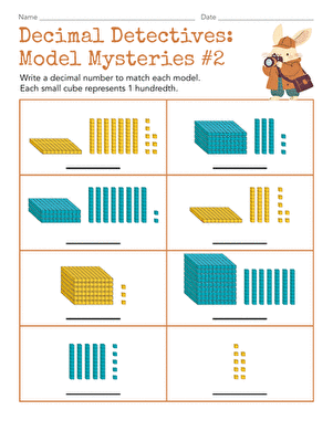 Decimal Detectives: Model Mysteries #2