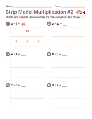 Strip Model Multiplication #2
