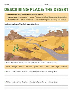 Describing Place: The Desert