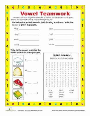Vowel Teams