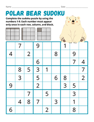 Polar Bear Sudoku