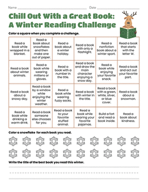 Chill Out With a Great Book: A Winter Reading Challenge large image