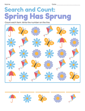 Search and Count: Spring Has Sprung