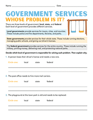 Government Services: Whose Problem Is It?