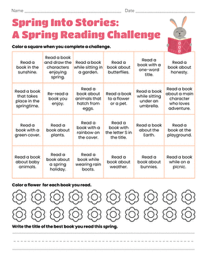 Spring Into Stories: A Spring Reading Challenge