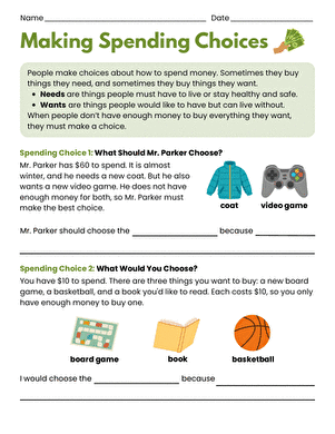 Making Spending Choices large image