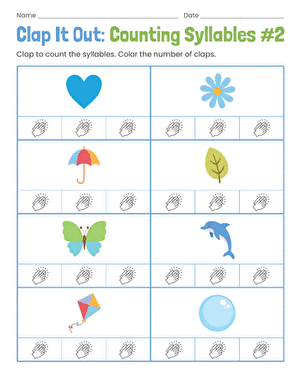 Clap It Out: Counting Syllables #2 large image