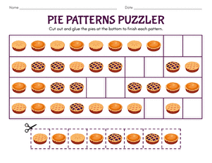 Pie Patterns Puzzler large image