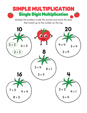 Simple Multiplication large image