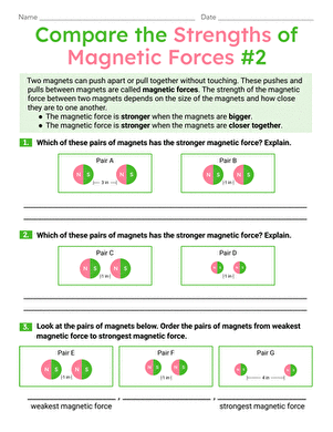 Compare the Strengths of Magnetic Forces #2 large image