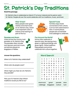 St. Patrick's Day Traditions large image