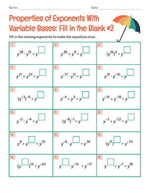 Properties of Exponents With Variable Bases: Fill in the Blank #2 large image