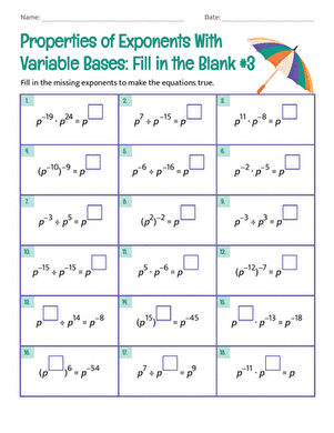 Properties of Exponents With Variable Bases: Fill in the Blank #3 large image