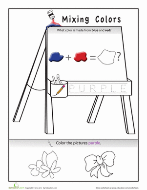 How to Mix Purple