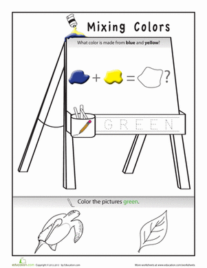How to Mix Green