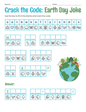 Crack the Code: Earth Day Joke large image
