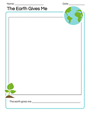 The Earth Gives Me large image