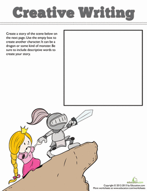 Knight in Shining Armor Writing