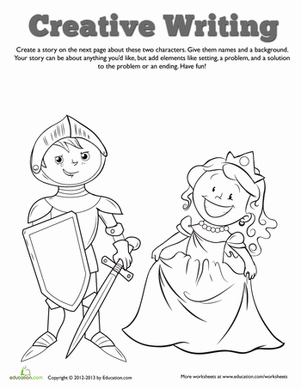 Prince and Princess Writing Prompt