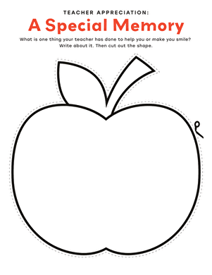 Teacher Appreciation: A Special Memory large image
