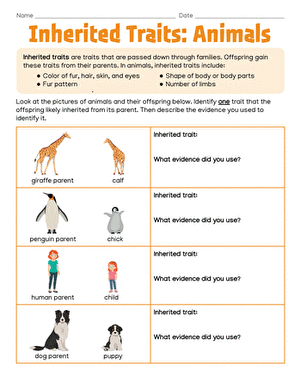 Inherited Traits: Animals large image