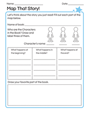 Reading Comprehension: Map That Story! large image