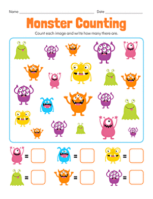 Monster Counting large image
