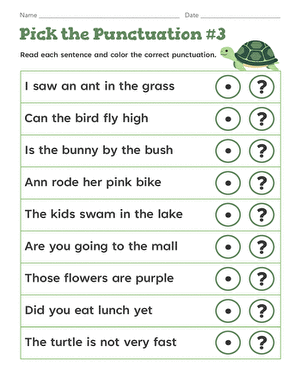 Pick the Punctuation #3 large image