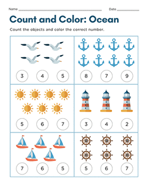 Count and Color: Ocean large image