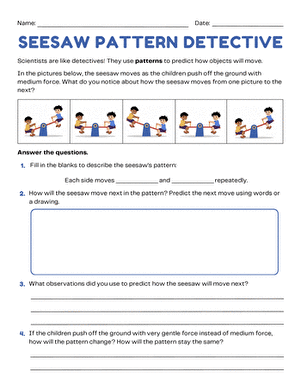 Seesaw Pattern Detective large image