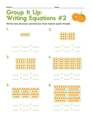Group It Up: Writing Equations #2 large image