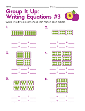 Group It Up: Writing Equations #3 large image