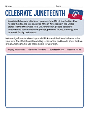 Celebrate Juneteenth large image