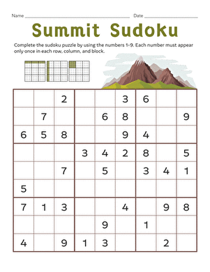 Summit Sudoku large image