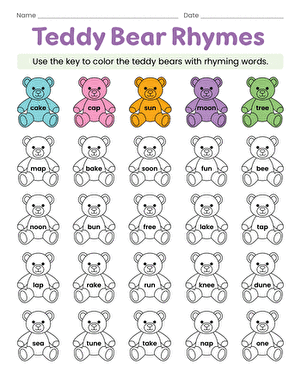 Teddy Bear Rhymes large image