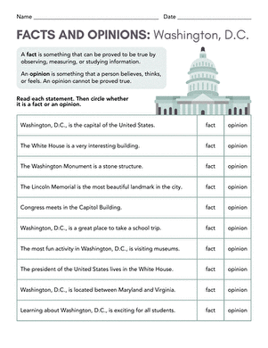 Facts and Opinions: Washington, D.C. large image