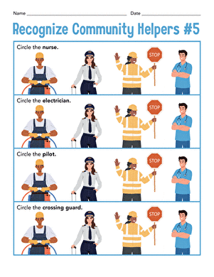 Recognize Community Helpers #5 large image