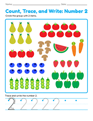 Count, Trace, and Write: Number 2 large image