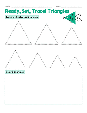 Ready, Set, Trace! Triangles large image