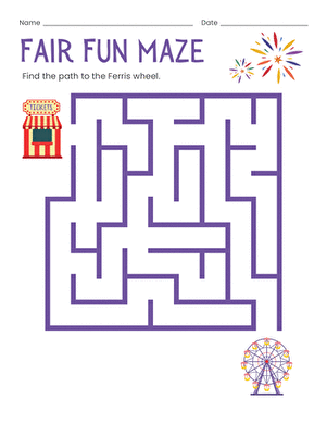 Fair Fun Maze large image