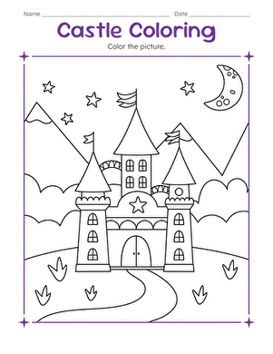 Castle Coloring