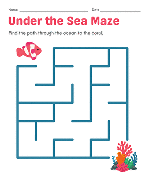 Under the Sea Maze large image