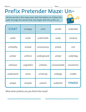 Prefix Pretender Maze: Un- large image