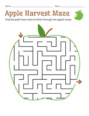Apple Harvest Maze large image